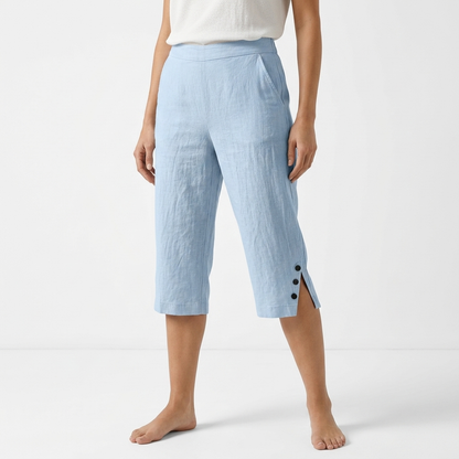 Lorenza™ — Flydende capribukser til sommerkomfort