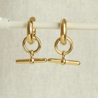 Guldbar Hoops