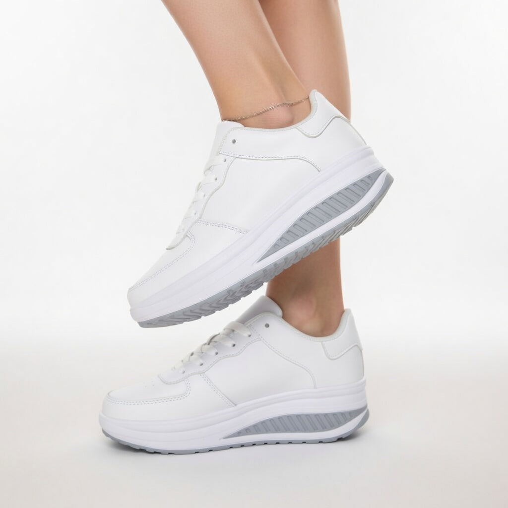 Auréline™ — Elegante, moderne og ergonomiske sneakers med kilesål