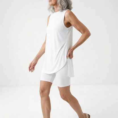 Félicité™ – Fluidt sæt med shorts og ærmeløs top