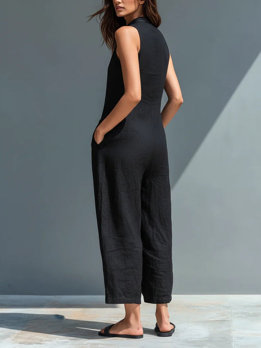 Lotte™ | Minimalistisk Ærmeløs Buksedragt