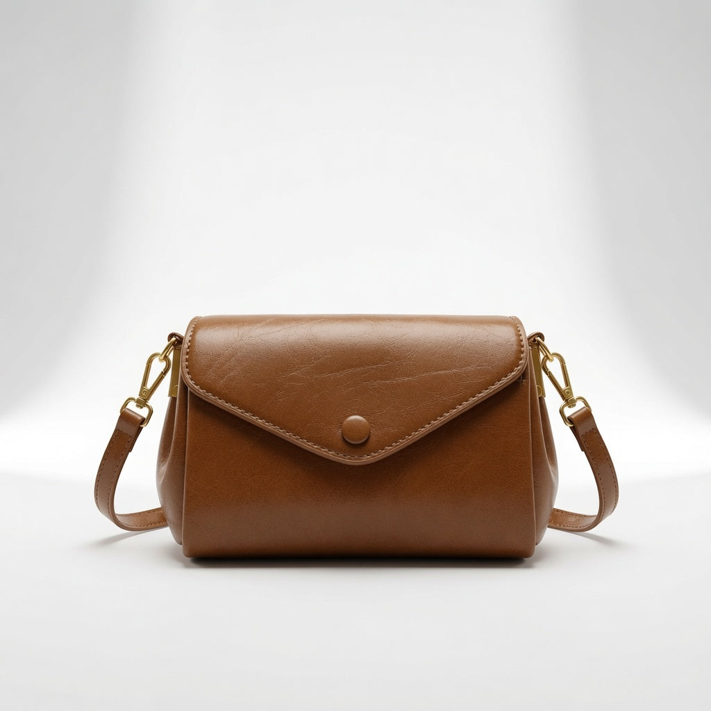 Noléna™ — Elegant crossbody-taske i læder i minimalistisk stil