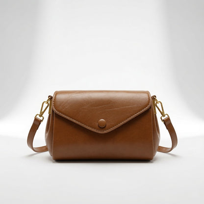 Noléna™ — Elegant crossbody-taske i læder i minimalistisk stil