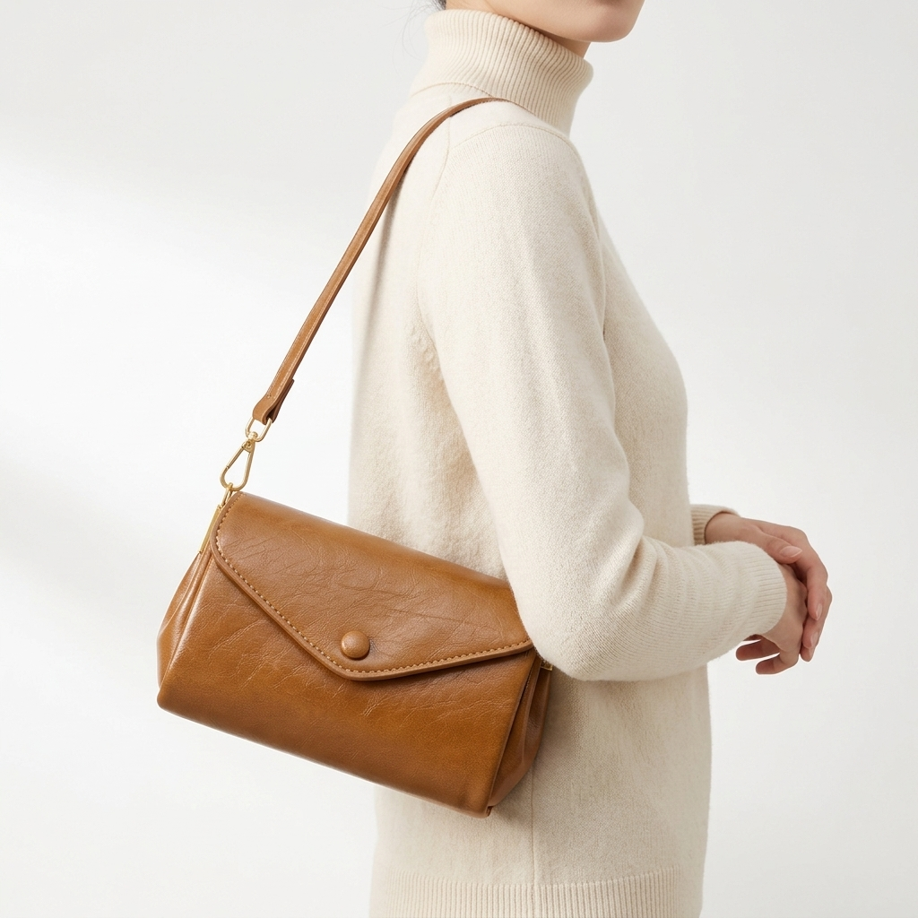 Noléna™ — Elegant crossbody-taske i læder i minimalistisk stil