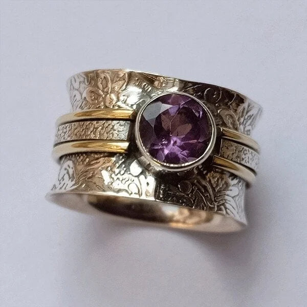 Boheme ring med krystal