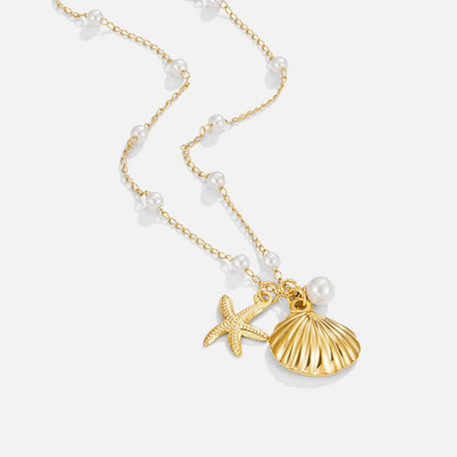 Shell Charm-halskæde