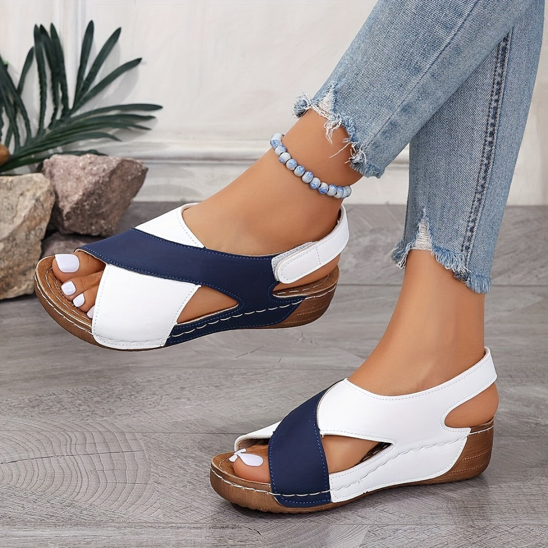 Livia™ — Ergonomiske sandaler med moderne plateausål