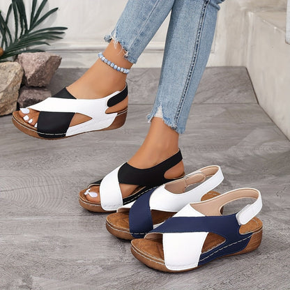 Livia™ — Ergonomiske sandaler med moderne plateausål