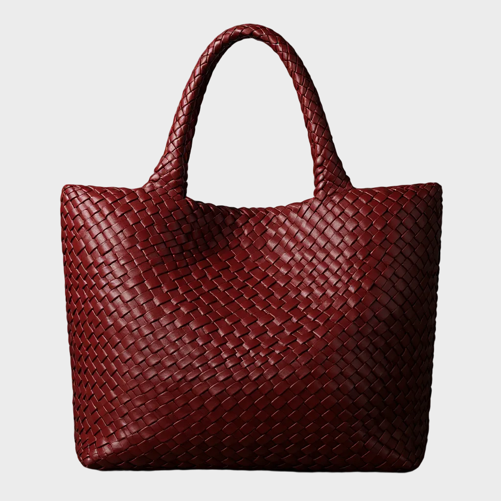 Delphine™ — Flettet shopper i tidløs elegance
