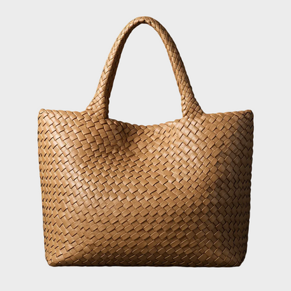 Delphine™ — Flettet shopper i tidløs elegance