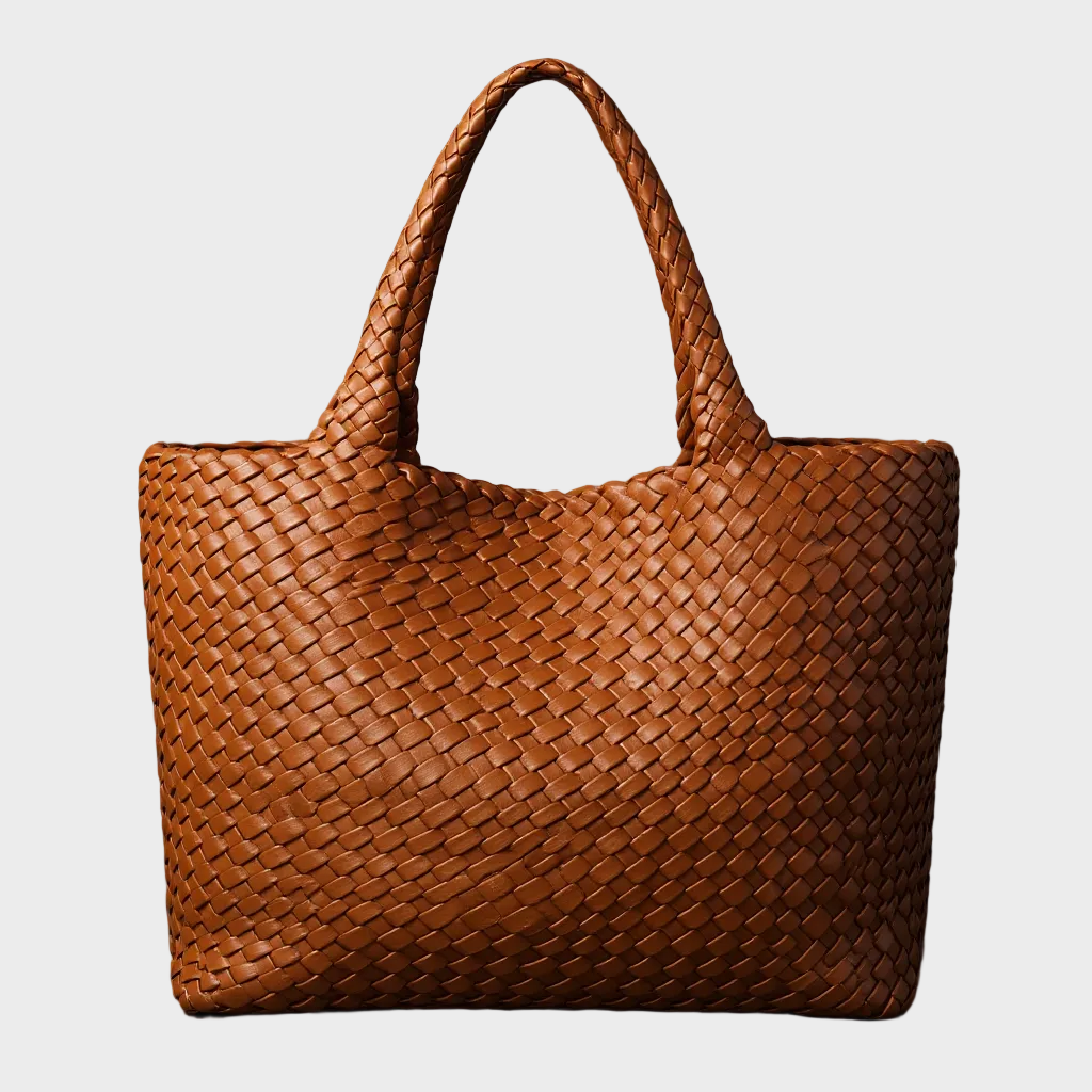 Delphine™ — Flettet shopper i tidløs elegance
