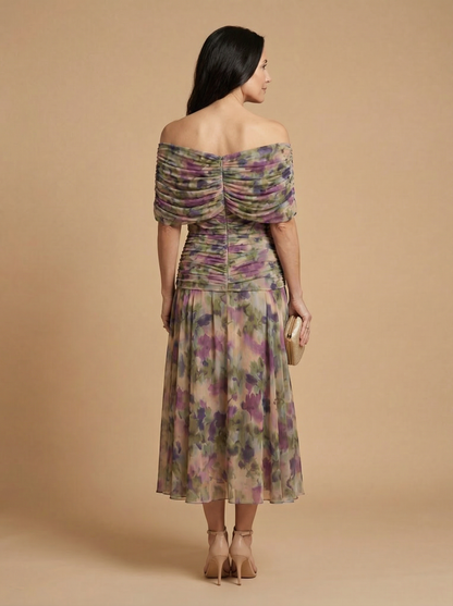 Elegant Santana-silkekjole - Maison Claire et Sylvie