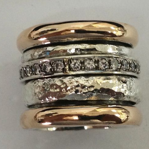 Structurée Dorée™ Ring – Vintagevolumen