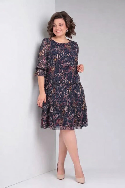 Oriane™ — Elegant blomsterkjole i tidløs stil
