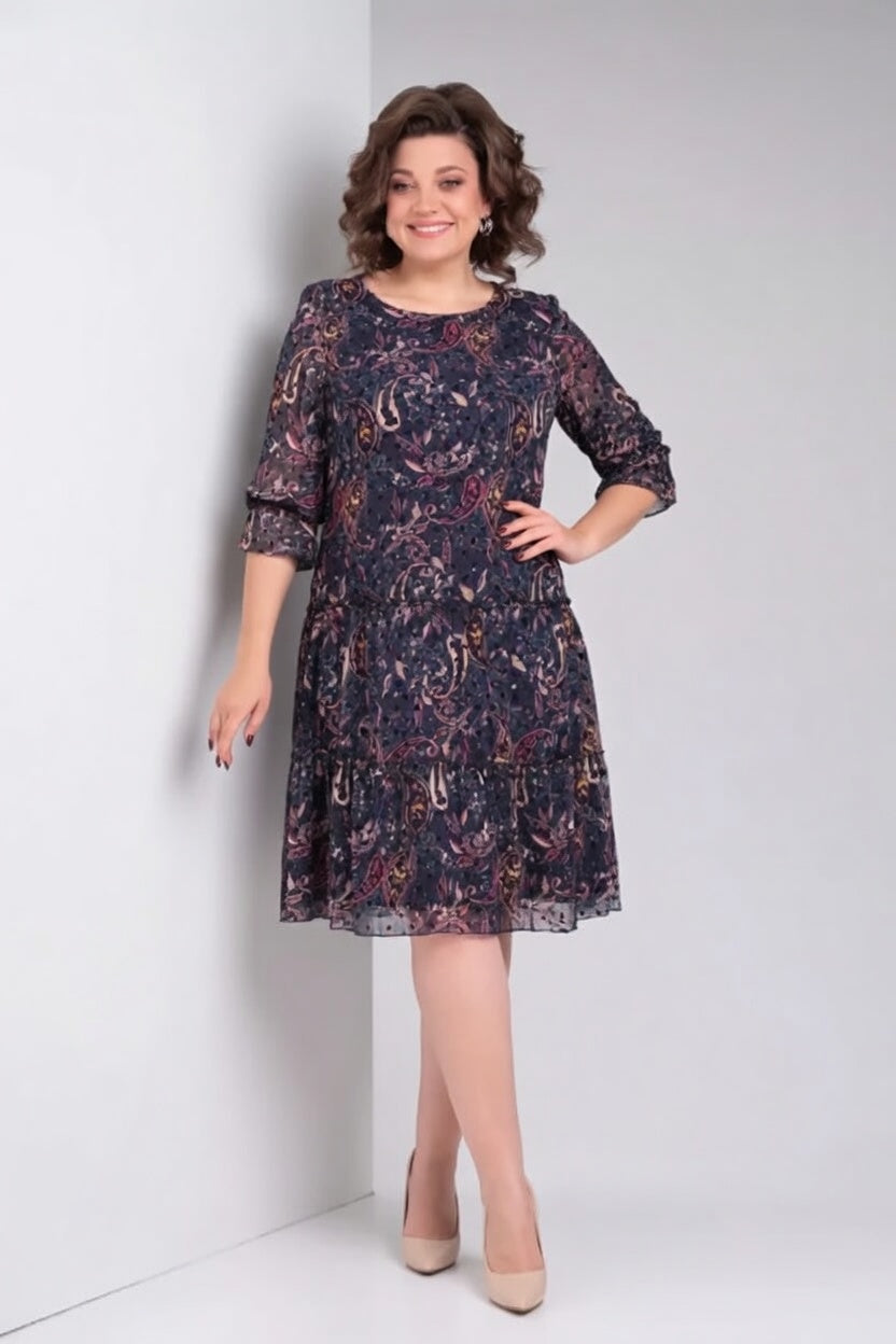 Oriane™ — Elegant blomsterkjole i tidløs stil