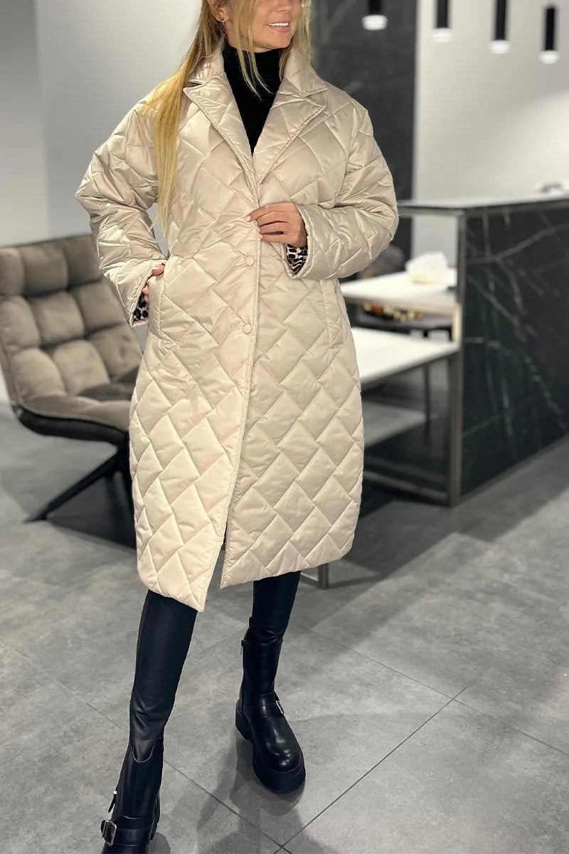 Claudine™ | Varm og elegant vendbar frakke
