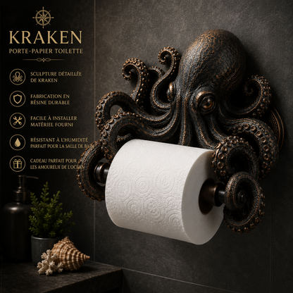 Océania™ — Væghængt toiletpapirholder med havinspireret design