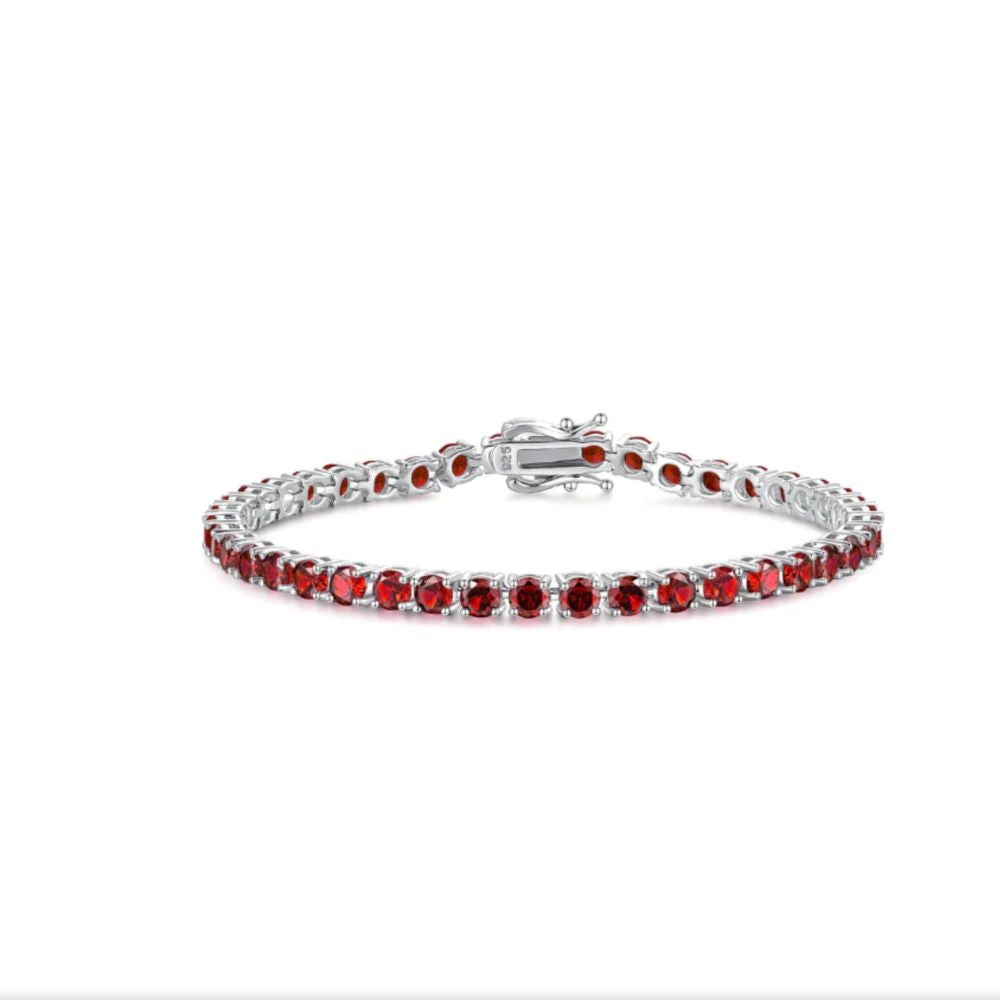 Rubin Tennis Armbånd