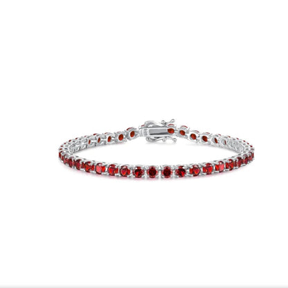 Rubin Tennis Armbånd
