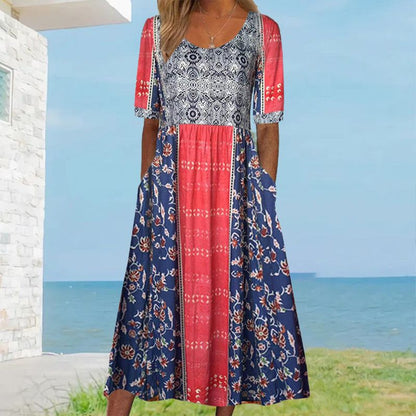 Julie™ — Elegant og behagelig bohemekjole
