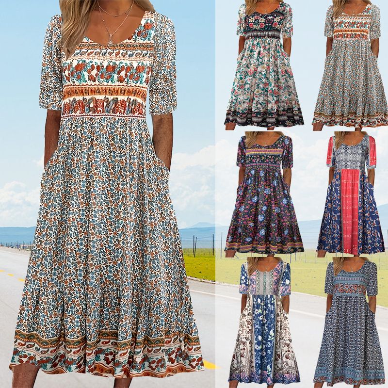 Julie™ — Elegant og behagelig bohemekjole