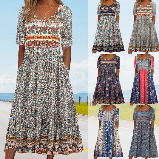 Julie™ — Elegant og behagelig bohemekjole