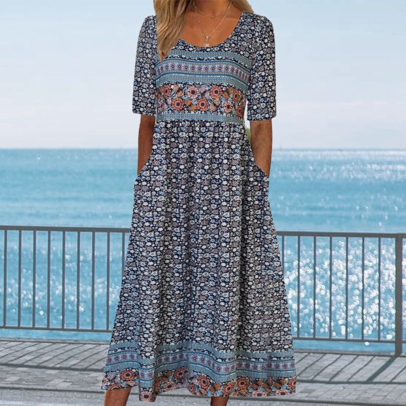 Julie™ — Elegant og behagelig bohemekjole