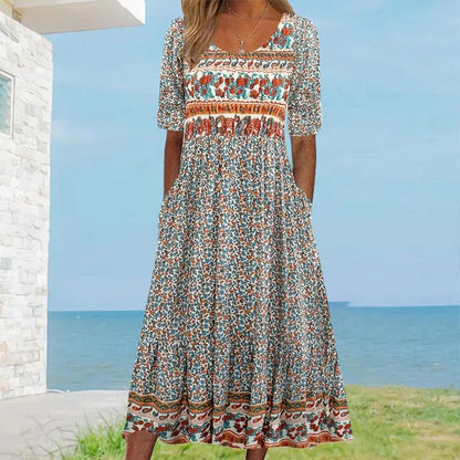 Julie™ — Elegant og behagelig bohemekjole